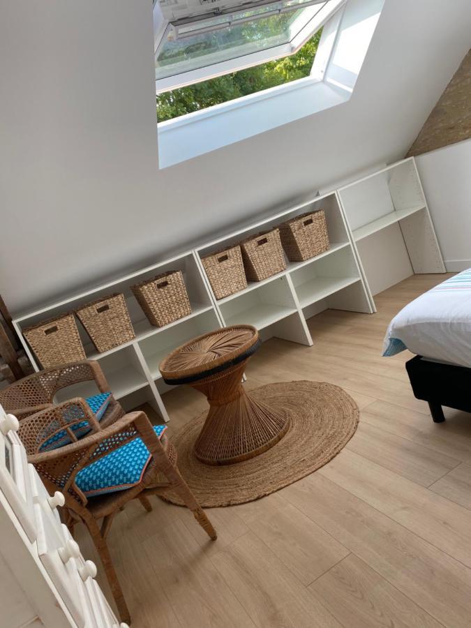 Charmante Maison Du XVIII En Pierre Renovee Colleville-Montgomery 외부 사진